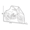 Cubierta de moto para el sol